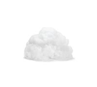 ALMOHADAONLINE-Fibra de Relleno de cojin Microfibra 100% Poliester-Ideal para Rellenar Cojines,Almohadas, Peluches, Decoración de escaparates de Navidad, Nieve Artificial, Tacto Pluma. (4 Kg)+1cojin