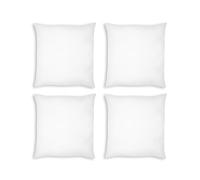 ALMOHADAONLINE-Relleno de Cojín de Tela Microfibra Tacto Pluma 55x55cm - Fibra Siliconada Suave y Voluminosa, Transpirable y Hipoalergénica -Ideal para Cojines Decorativos, Sofás y Camas (4, 55x55 cm)
