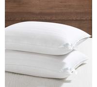 almohadas alternativas de baja down, coleccin de tamao estndar de 2 - coleccin de hoteles almohadas de cama suave para dormir perfecto para durmi