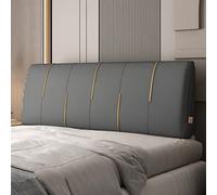 Almohadas De Lectura Respaldo Cabecera Amortiguador Cojines Cómodo Paño Técnico Cabecero Respaldo Cama Dormitorio Cojín del Respaldo Duradero,Darkgray-120×60×10cm