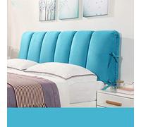 Almohadas de lectura suavizadas para cabeceros de cama a prueba de polvo, cojines gruesos anticolisión para camas de madera maciza G 90 x 50 cm