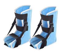 Almohadas de protección para el talón, cojín anticaída para el talón, protector para el pie del talón, cojín para el talón contra las llagas, cojines para el talón anticicatrices (azul 28*20*12 cm)