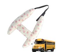 Almohadas para cinturón de seguridad para adultos para automóvil, almohada de viaje para automóvil | Almohada De Cuello Con Diseño En H - Almohada corporal para niños, almohada de viaje para viajes de