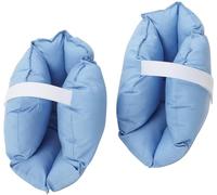 Almohadas para el talón Cojines Soporte para los pies Alivio del dolor en el talón, cojín protector de botas para aliviar la presión de llagas y úlceras, azul