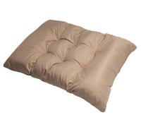 Almohadas para paleta, Cojines para sillas, Cojines para bancos, Cojín de suelo grande, cojín de suelo infantil, cojín de suelo grande, cojín de suelo redondo (120_x_80_cm, Beige)
