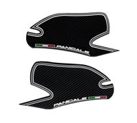 Almohadilla Adhesivo Para Depósito Combustible Motocicleta Para Ducati PANIGALE 899 V2 V4 1299 1199 Protectora Lateral Efecto Fibra Carbono Pegatina Protector De Depósito Moto