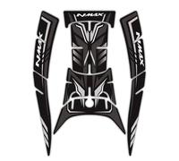 Almohadilla Adhesivo Para Depósito Gasolina Motocicleta Para YAMAHA NMAX155 N-MAX125 2020-2025 Nmax N-max N Max 125 155 Protector Esmerilado Pegatina Protector De Depósito Moto(Color 3)