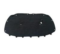 Almohadilla Aislante Capó Delantero Para VW Para POLO 2011-2019 Almohadilla Aislamiento Acústico Para Motor Capó Delantero Cubierta Insonorizada Algodón Almohadilla(Black)