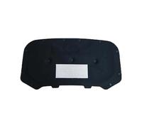 Almohadilla Aislante Capó Delantero Para VW Para Taos Para Tharu 2018 ~ 2025 Almohadilla Capó Motor Coche Alfombra Con Aislamiento Acústico Motor Delantero Color Negro Y Plateado(Type B)
