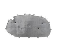 Almohadilla aislante capó motor Almohadilla Insonorizante Algodón Para Motor De Aluminio Para VW Para Golf 6 Para GTI Reduce El Ruido Almohadilla aislamiento acústico(Plata)