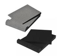 Almohadilla aislante para subwoofer | Almohadilla de esponja de alta intensidad a prueba de golpes | Elimina las vibraciones de audio para monitores de estudio, subwoofer, altavoces