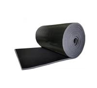 Almohadilla Aislante Rollo espuma caucho autoadhesivo, aislamiento acústico, fácil cortar, ideal para bricolaje techos, automóviles protección muebles Algodón Insonorizada(10mm-50cmx200cm)