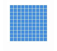 Almohadilla Aislante térmica de lámina Completa Azul, Almohadilla de enfriamiento de disipador de Calor de Silicona conductora de Rejilla pequeña de 10 x 10 mm(10x10x1.0mm x 100Pcs)