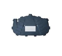 Almohadilla Algodón Aislante Capó Delantero Y Motor Alfombrilla Insonorizante Y Térmica Para A3 S3 RS3 8V Sportback 2013~2020(Black Silver)
