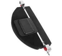 Almohadilla Amortiguadora para Batería de Práctica, Goma Negra | Silenciador Redondo para Instrumento de Percusión, Uso en Batería, Almacenamiento Cómodo, Agarre Confortable