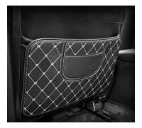 Almohadilla Anti-Patada para Coche para Odyssey 2003, Protector Respaldo Asiento Coche Cuero con Bolsillo,Short*1