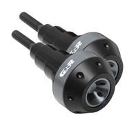 Almohadilla antichoque Deslizador de Marco de Parachoques para Motocicleta Protector de caída Lateral Bola de caída para Suzuki GSX-S750 GSXS1000(GSR Titanium)