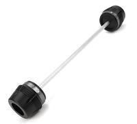 Almohadilla antichoque Protector Deslizante De Horquilla De Eje De Rueda Delantera Motocicleta para Kawasaki Z750 Z750S Z750R Z750L 2005-2024(Titanium)