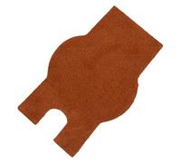 Almohadilla antideslizante - Alfombrilla de instrumentos marrón piel de de 8 cm, cojín de soporte antideslizante, accesorio de rendimiento duradero | Mejora de sonido para Player Practice