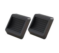 Almohadilla antideslizante de 12,5 cm para muebles, protectores de suelo, silenciosas y fuertes, instalación sencilla para silla, rueda de silla, almohadilla de defensa del suelo para rueda de silla