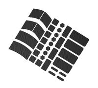 Almohadilla antideslizante para teclado de silicona resistente al sudor, 34 piezas para un mejor agarre, protectores de agarre de silicona transpirable para juegos