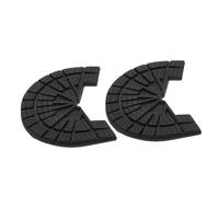 Almohadilla Antideslizante para Zapatos de Goma 1 Par Negro 43-44