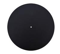Almohadilla antiestática para tocadiscos Mtlavishness, importada, de cuero genuino, antideslizante, antigolpes, conserva la calidad del sonido original para tocadiscos, diámetro (Thickness 1.5MM)
