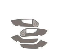 Almohadilla Antipatadas para Puerta Coche Kit Embellecedor Adhesivo Cuero Decoración Protectora Lateral para ES RX NX UX 200 300h 350h 450h Accesorios