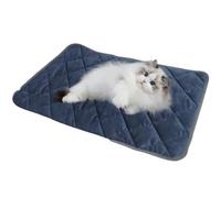 Almohadilla autocalentable para gatos de 16 x 20 pulgadas, antideslizante, almohadilla térmica extra cálida para gatos, cama suave para mascotas que refleja el calor corporal para el invierno en in