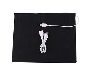 Almohadilla Calefactora Calentador de Tela Calentador de Cama para Mascotas USB de 5V Alfombrillas Eléctricas Calentador de Silla de Oficina Mantas Eléctricas de 35 ℃ a 50 ℃