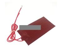 Almohadilla calefactora de silicona flexible rectangular 110 V CA, 100 x 300 mm, 150 W, for tanque aceite impresora 3D