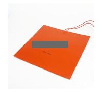 Almohadilla calefactora de silicona flexible rectangular de 220 V CA 220 x 220 mm, 150 W para cables eléctricos de tanque de aceite
