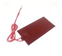 Almohadilla calefactora de silicona flexible rectangular de 220 V CA 350 x 350 mm 350 W para cables eléctricos de tanque de aceite