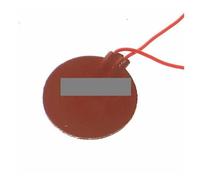 Almohadilla calefactora de silicona flexible redonda de 220 V CA, 200 mm y 120 W for cables eléctricos de tanques de aceite