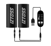 Almohadilla Calefactora Eléctrica para Agarre De Motocicleta Guantes Universales Manillar 5V Calentadores Manos Cálidos Invierno Resistentes Agua 2 Uds.