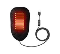 Almohadilla calefactora para Asiento - Cojín Calefactor para Motocicleta USB de 5 V, de Terciopelo para Asientos de Moto, Almohadilla calefactora para Scooter de 7 W, Capa ergonómica antidesliza