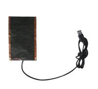 Almohadilla calefactora para pies: Almohadilla calentadora de pies de 7x12 cm, Calentador de Fibra de Carbono con Carga USB, Almohadillas calentadoras de de Fibra de Carbono para Ratones, Zapatos
