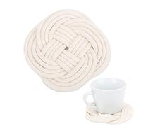 Almohadilla caliente, posavasos para taza de tejido, alfombrilla para salvamanteles, alfombrilla para taza, alfombrilla para café, para cocina, para cocinar(Round shape)