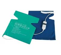 Almohadilla cervical eléctrica 60W 38x40cm para alivio del dolor y relajación muscular. Ideal para uso en casa o durante viajes.