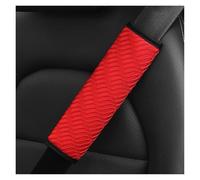 Almohadilla cinturón 1 Seguro Tridimensional Transpirable De Tela Malla Agujero Largo Para Cinturón Seguridad Coche Protector de cinturón(Red)