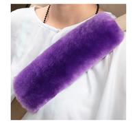 Almohadilla cinturón Funda Para Cinturón De Seguridad Coche Almohadilla Calentadora Hombros Accesorios Para Interior 1 Uds Protector de cinturón(Purple)