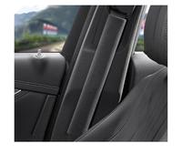 Almohadilla cinturón Para LYNK&CO 03 Para PHEV 05 09 Para MHEV 01 06 02 + Cinturón De Seguridad Coche Hombrera Protector Cinturones Gamuza Protector de cinturón(33cm Black)