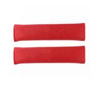 Almohadilla cinturón Para MG Para HS ZST ZS Rx5 MG3 MG5 MG6 MG7 GT GS Hector Para ZX EZS EHS Auto 2 Uds Cubierta De Cinturón Seguridad Coche Protector de cinturón(Red)