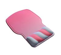 Almohadilla con base de silicona suave y cojín de muñeca de color caramelo ergonómico para uso cómodo en la oficina y los juegos, almohadilla ergonómica con reposamuñecas
