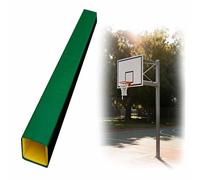 Almohadilla cuadrada de 4 pies para portería de baloncesto, acolchado de seguridad para interiores y exteriores, sótano, garaje, parque infantil