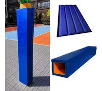 Almohadilla Cuadrada para Postes De Baloncesto De 71", Acolchado De Espuma Suave De 4 Lados para Poste De Baloncesto, Cubierta Protectora Envolvente para Postes(Blue,1PC Diameter 7 x7 Inch)
