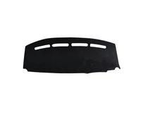 Almohadilla Cubierta Salpicadero para Fiat 500 500c 500e 2007-2024, Cubierta Protectora para Tablero, Parasol, Alfombra Anti-UV, Accesorios para Coche Tablero Alfombra Parasol(Left Hand Black)