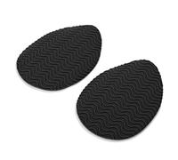 Almohadilla de agarre para zapatos, Protector de plantilla de palo, inodoro, usable, evita que se resbale, autoadhesivo para tacones altos Negro