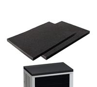 Almohadilla de Aire Acondicionado, 61 X 43 X 9,5 cm, Pared Magnética Protección contra el Ruido, Bandeja de refrigeración ajustable, Accesorios Portátiles para Interior y Exterior, de