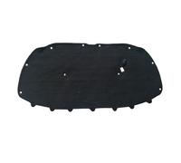 Almohadilla de aislamiento acústico para capó delantero de motor VW POLO 2011-2019, cubierta insonorizada de algodón, almohadilla de aislamiento térmico(Nero)